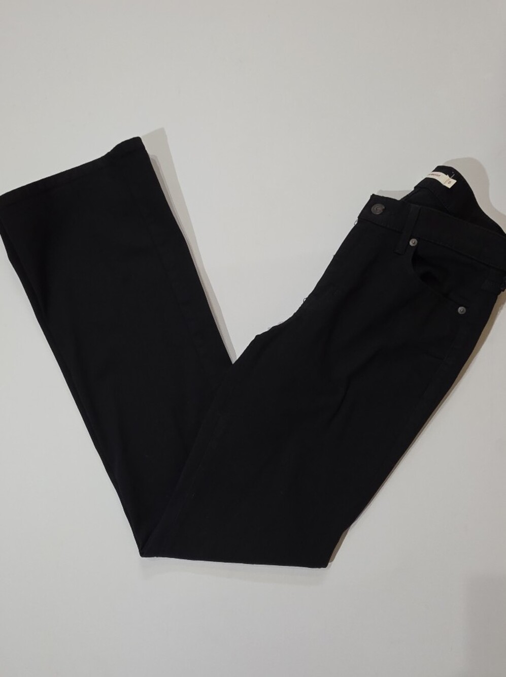 Levis Classic Bootcut Jeans Womens Size‎ 8 Black Mid Rise Geunge Western Casual